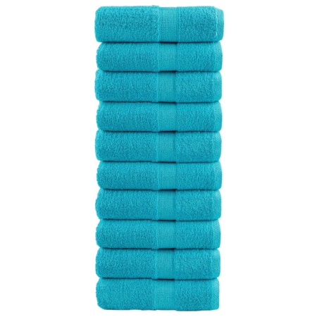 Toallas SOLUND 10 unidades turquesa 30x30 cm 600 gsm von , Handtücher - Ref: Foro24-137445, Preis: 22,47 €, Rabatt: %