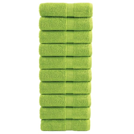 Toallas SOLUND 10 uds verde manzana 30x30 cm 600 gsm von , Handtücher - Ref: Foro24-137493, Preis: 22,47 €, Rabatt: %