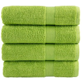 Toallas de mano SOLUND 4 uds verde manzana 50x100