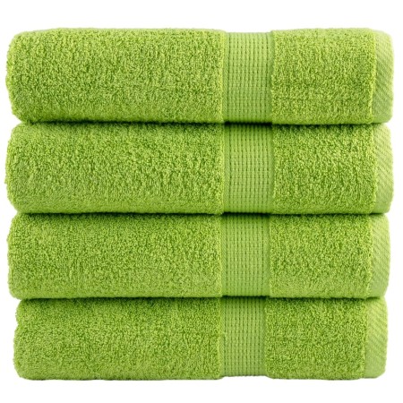 Toallas de mano SOLUND 4 uds verde manzana 50x100 cm 600 gsm by , Towels - Ref: Foro24-137498, Price: 30,23 €, Discount: %