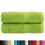 Toallas de ducha SOLUND 2 uds verde manzana 70x140 cm 600 gsm by , Towels - Ref: Foro24-137500, Price: 29,96 €, Discount: %