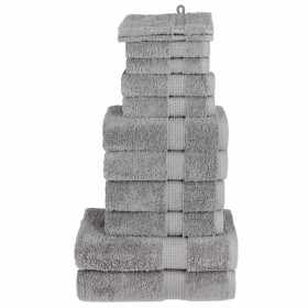 Juego de toallas premium SOLUND 12 unidades gris 600 gsm by , Towels - Ref: Foro24-137577, Price: 67,52 €, Discount: %
