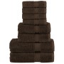 Juego de toallas premium SOLUND 8 unidades marrón 600 gsm by , Towels - Ref: Foro24-137540, Price: 53,83 €, Discount: %
