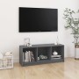 TV-Schrank aus massivem, grauem Kiefernholz, 104 x 33 x 41 cm von vidaXL, TV-Möbel - Ref: Foro24-809962, Preis: 52,59 €, Raba...