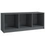 TV-Schrank aus massivem, grauem Kiefernholz, 104 x 33 x 41 cm von vidaXL, TV-Möbel - Ref: Foro24-809962, Preis: 52,59 €, Raba...
