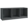 TV-Schrank aus massivem, grauem Kiefernholz, 104 x 33 x 41 cm von vidaXL, TV-Möbel - Ref: Foro24-809962, Preis: 52,02 €, Raba...