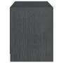 TV cabinet solid gray pine wood 104x33x41 cm by vidaXL, TV Furniture - Ref: Foro24-809962, Price: 52,02 €, Discount: %