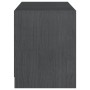 TV-Schrank aus massivem, grauem Kiefernholz, 104 x 33 x 41 cm von vidaXL, TV-Möbel - Ref: Foro24-809962, Preis: 52,59 €, Raba...