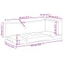 Cojines para sofá de palets 3 unidades tela verde claro von , Kissen für Stühle und Sofas - Ref: Foro24-360955, Preis: 56,00 ...