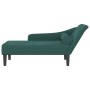 Sofá diván con cojines terciopelo verde oscuro by , Daybeds - Ref: Foro24-4007590, Price: 138,61 €, Discount: %