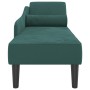 Sofá diván con cojines terciopelo verde oscuro by , Daybeds - Ref: Foro24-4007590, Price: 138,61 €, Discount: %