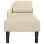 Sofá diván con cojines tela crema by , Daybeds - Ref: Foro24-4007602, Price: 148,73 €, Discount: %