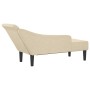 Sofá diván con cojines tela crema by , Daybeds - Ref: Foro24-4007602, Price: 148,73 €, Discount: %
