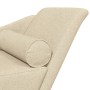 Sofá diván con cojines tela crema by , Daybeds - Ref: Foro24-4007602, Price: 148,73 €, Discount: %