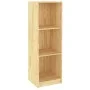 Estantería/divisor de espacios madera pino maciza 36x33x110 cm de vidaXL, Librerías y estanterías - Ref: Foro24-809936, Preci...