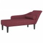 Sofá diván con cojines tela rojo tinto by , Daybeds - Ref: Foro24-4007599, Price: 165,73 €, Discount: %