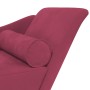 Sofá diván con cojines terciopelo rojo tinto by , Daybeds - Ref: Foro24-4007592, Price: 168,50 €, Discount: %
