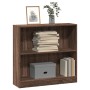 Estantería de madera de ingeniería marrón roble 80x24x76 cm von , Bücherregale und Regale - Ref: Foro24-857832, Preis: 41,93 ...