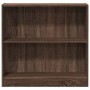 Estantería de madera de ingeniería marrón roble 80x24x76 cm von , Bücherregale und Regale - Ref: Foro24-857832, Preis: 41,93 ...
