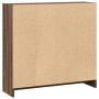 Estantería de madera de ingeniería marrón roble 80x24x76 cm von , Bücherregale und Regale - Ref: Foro24-857832, Preis: 41,93 ...