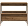 Mesa y bancos de comedor 3 pzas madera ingeniería roble atisian von , Möbelsets für Küchen und Esszimmer - Ref: Foro24-855539...