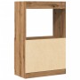 Aparador de madera de ingeniería roble artisian 63x33x180 cm | Foro24.es | Tu tienda online para hogar, jardín y más Foro24.es