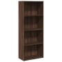 Estantería de madera de ingeniería marrón roble 60x30x152 cm | Foro24.es | Tu tienda online para hogar, jardín y más Foro24.es