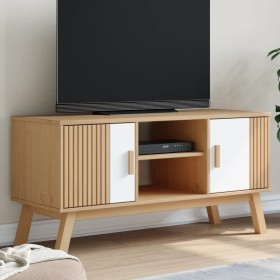 Mueble de TV OLDEN madera maciza pino blanco