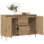 Aparador de madera de ingeniería roble artisan 104x35x70 cm von , Sideboards - Ref: Foro24-857267, Preis: 115,77 €, Rabatt: %