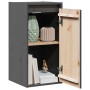 Armario de pared de madera maciza de pino gris 30x30x60 cm by , Shelves and shelves - Ref: Foro24-813489, Price: 38,28 €, Dis...