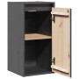 Armario de pared de madera maciza de pino gris 30x30x60 cm by , Shelves and shelves - Ref: Foro24-813489, Price: 38,28 €, Dis...