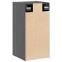 Armario de pared de madera maciza de pino gris 30x30x60 cm by , Shelves and shelves - Ref: Foro24-813489, Price: 38,28 €, Dis...