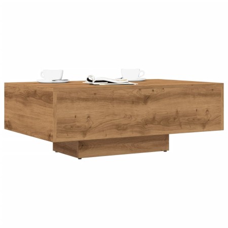 Mesa de centro madera ingeniería roble artisan 85x55x31 cm by , Coffee table - Ref: Foro24-856403, Price: 71,00 €, Discount: %