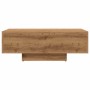 Mesa de centro madera ingeniería roble artisan 85x55x31 cm by , Coffee table - Ref: Foro24-856403, Price: 71,00 €, Discount: %