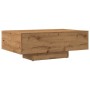 Mesa de centro madera ingeniería roble artisan 85x55x31 cm by , Coffee table - Ref: Foro24-856403, Price: 71,00 €, Discount: %
