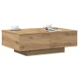 Mesa de centro madera de ingeniería roble artisan 90x60x31 cm by , Coffee table - Ref: Foro24-856571, Price: 133,77 €, Discou...