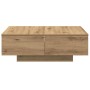 Mesa de centro madera de ingeniería roble artisan 90x60x31 cm by , Coffee table - Ref: Foro24-856571, Price: 133,77 €, Discou...