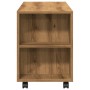Mueble TV ruedas madera ingeniería roble artisan 102x34,5x43cm von , TV-Möbel - Ref: Foro24-855991, Preis: 101,19 €, Rabatt: %