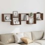 Estante cubo de pared 5 compartimentos madera roble marrón von , Regale und Regale - Ref: Foro24-860001, Preis: 53,75 €, Raba...