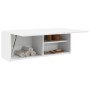 Mueble de pared de baño madera ingeniería blanco 80x25x30 cm von , Badezimmerwaschtische - Ref: Foro24-860076, Preis: 56,91 €...