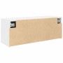 Mueble de pared de baño madera ingeniería blanco 80x25x30 cm von , Badezimmerwaschtische - Ref: Foro24-860076, Preis: 56,91 €...