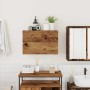 Mueble de pared baño madera ingeniería envejecida 60x25x40 cm by , bathroom vanities - Ref: Foro24-860074, Price: 50,98 €, Di...
