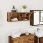 Mueble de pared baño madera ingeniería envejecida 80x25x30 cm by , bathroom vanities - Ref: Foro24-860083, Price: 50,26 €, Di...