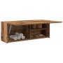 Mueble de pared baño madera ingeniería envejecida 80x25x30 cm by , bathroom vanities - Ref: Foro24-860083, Price: 50,26 €, Di...