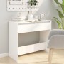 White plywood console table 89x41x76.5 cm by vidaXL, Side tables - Ref: Foro24-809566, Price: 59,11 €, Discount: %