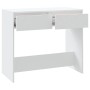 Konsolentisch weiß Sperrholz 89x41x76,5 cm von vidaXL, Seitentische - Ref: Foro24-809566, Preis: 59,11 €, Rabatt: %