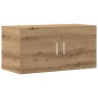 Armario de pared madera de ingeniería roble artisan 80x39x40 cm by , Shelves and shelves - Ref: Foro24-856029, Price: 76,00 €...