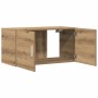 Armario de pared madera de ingeniería roble artisan 80x39x40 cm by , Shelves and shelves - Ref: Foro24-856029, Price: 76,00 €...