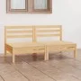 2-Sitzer-Gartensofa aus massivem Kiefernholz von vidaXL, Outdoor-Sofas - Ref: Foro24-3082372, Preis: 87,40 €, Rabatt: %