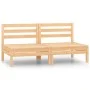 2-Sitzer-Gartensofa aus massivem Kiefernholz von vidaXL, Outdoor-Sofas - Ref: Foro24-3082372, Preis: 87,40 €, Rabatt: %